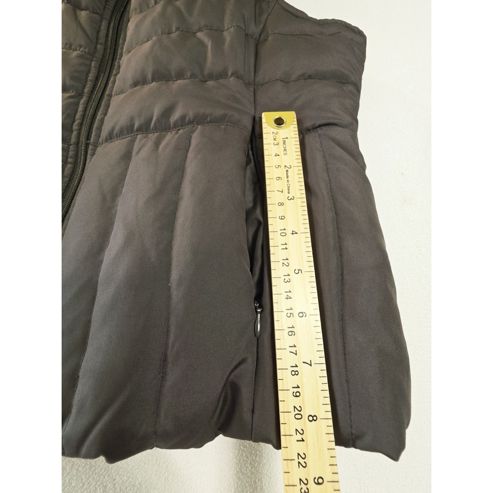 Size Large- Kenneth Cole Reaction, Women's, Down Vest, Brown - Picture 5 of 14